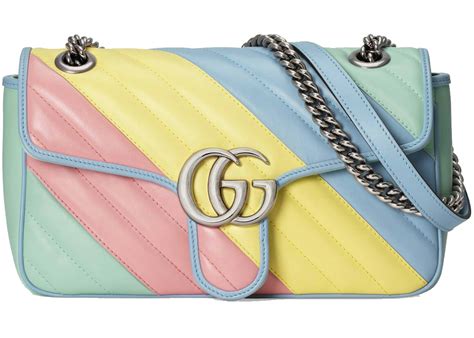 gucci marmont multicolor pastel|Gucci Marmont handbags.